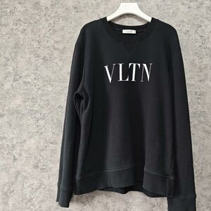 🚩steal authentic Valentino Black Sweater with White Logo